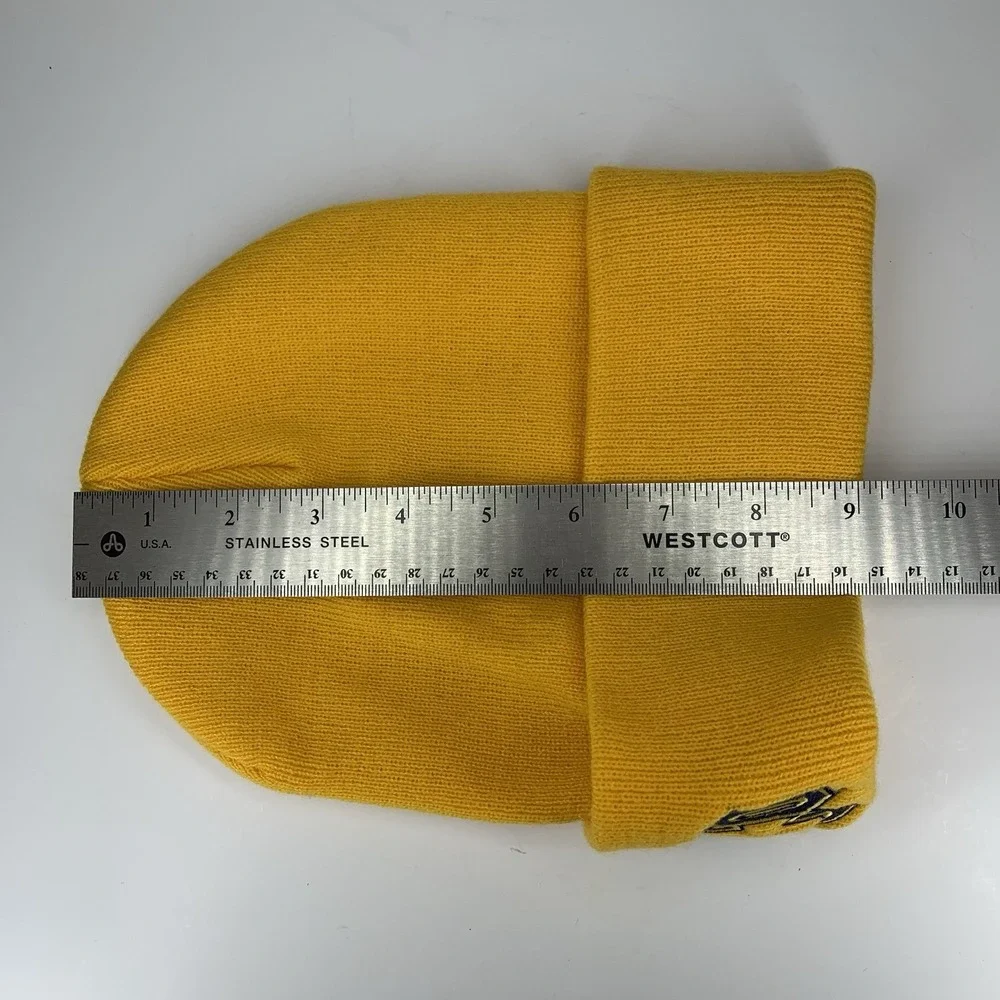 UCO Beanie Hat Cap University Central Oklahoma Bronchos Yellow OSFM Acrylic